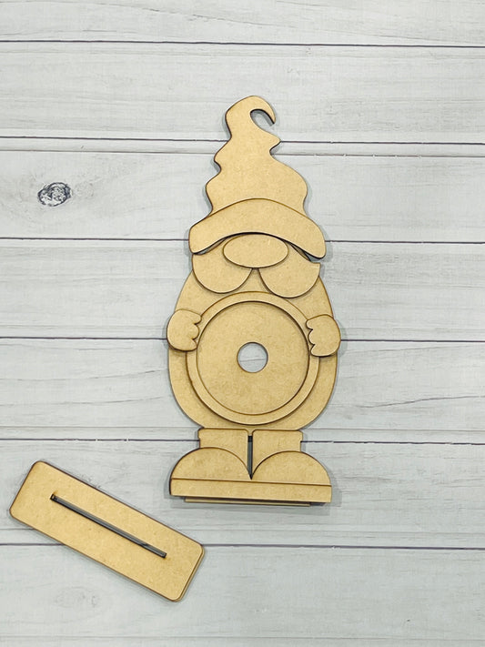 3” Round Interchangeable Boy Gnome Shelf Sitter